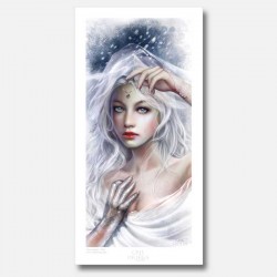 Ice maiden - Fine Art Print