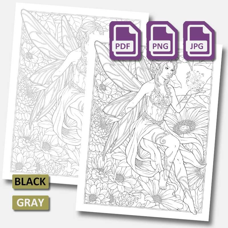 Pack 5 coloring pages - Pack 13