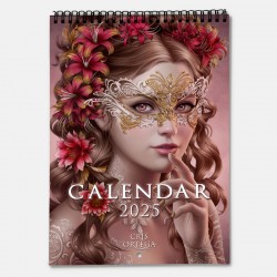 Calendario de pared 2025