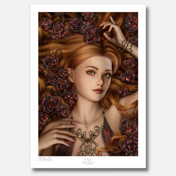 Burnt rose - Fine Art Print